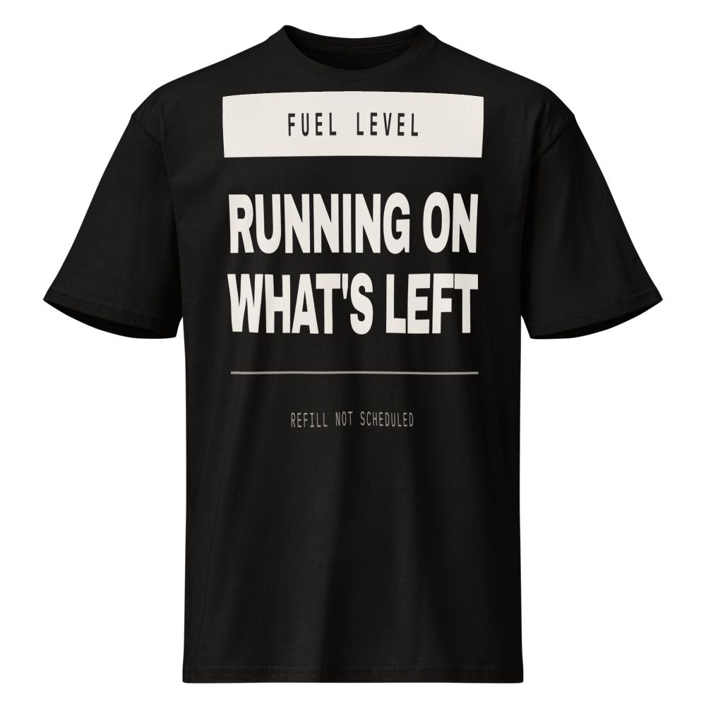 Running On What's Left — product shot