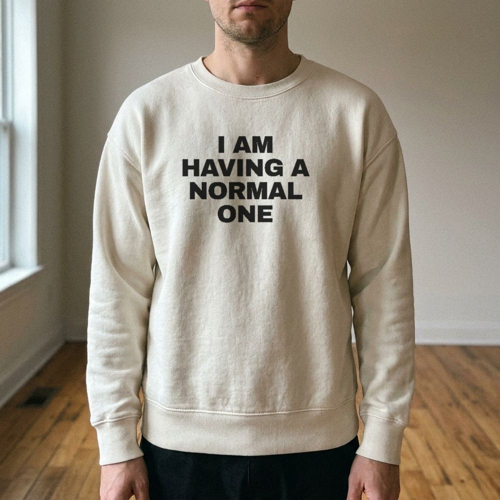 I Am Having A Normal One — worn